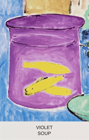 John Baldessari - Violet Soup, 2012