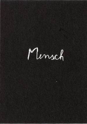 Joseph Beuys - 9 Postkarten: Mensch, 1983, offset on cardstock, stamps reproduced