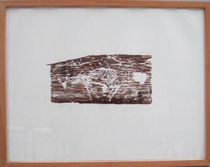 Joseph Beuys - Holzschnitte: Hirschkuh, 1948/1973-74, woodcut, hand-printed in brown on wove, in portfolio