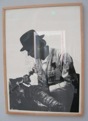 Joseph Beuys - Incontro con Beuys, 1974, silkscreen on cardstock, stamped
