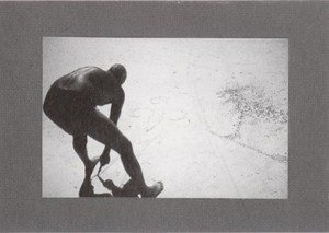 Joseph Beuys - Sandzeichnungen in Diani, 1980, 16 color photographs mounted on black cardstock