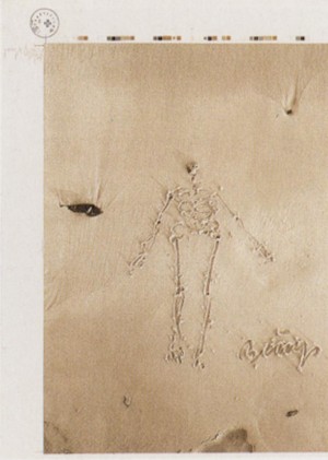 Joseph Beuys - Sandzeichnungen, 1978, duotone offset prints on offset paper, stamped