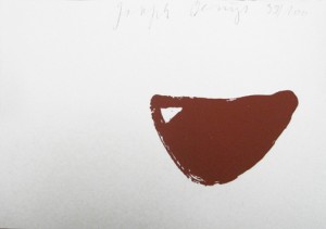 Joseph Beuys - Topf, 1984, silkscreen on paper