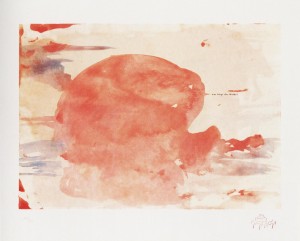 Joseph Beuys - was birgt die Wolke?, 1981, color offset on wove