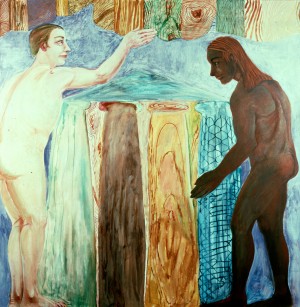 Charles Garabedian - Ruin VII, 1981-82, acrylic on canvas