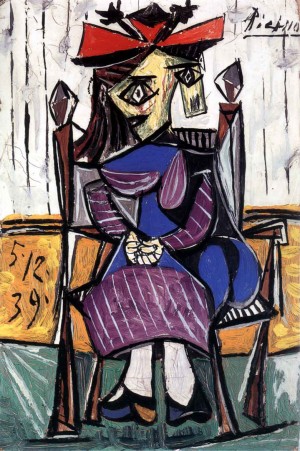 Pablo Picasso - Femme assise, 1939