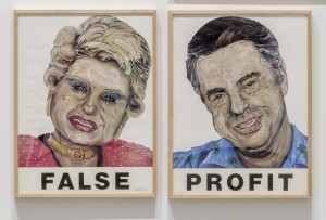 Robbie Conal - False Profit, 1988