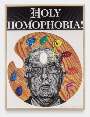 Robbie Conal - Holy Homophobia, 1990