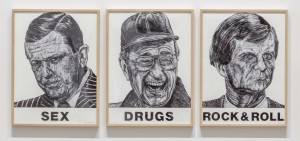 Robbie Conal - Sex, Drugs, Rock and Roll, 1989