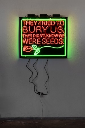 Patrick Martinez - They Tried to Bury Us,They Didn’t Know We Were Seeds (Dinos Christianopoulos), 2022