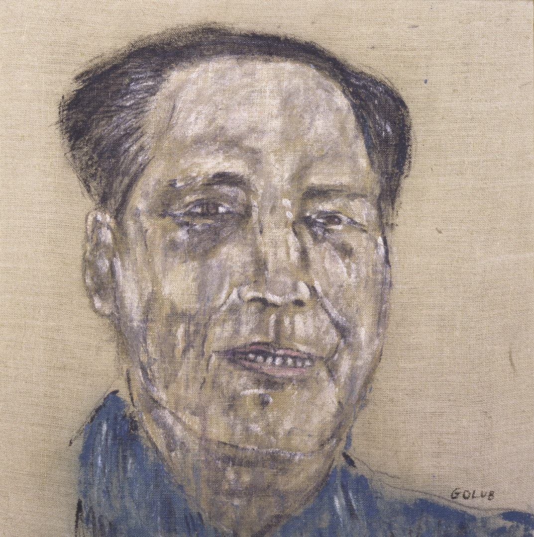 Mao Tse Tung 1968 Leon Golub The Broad