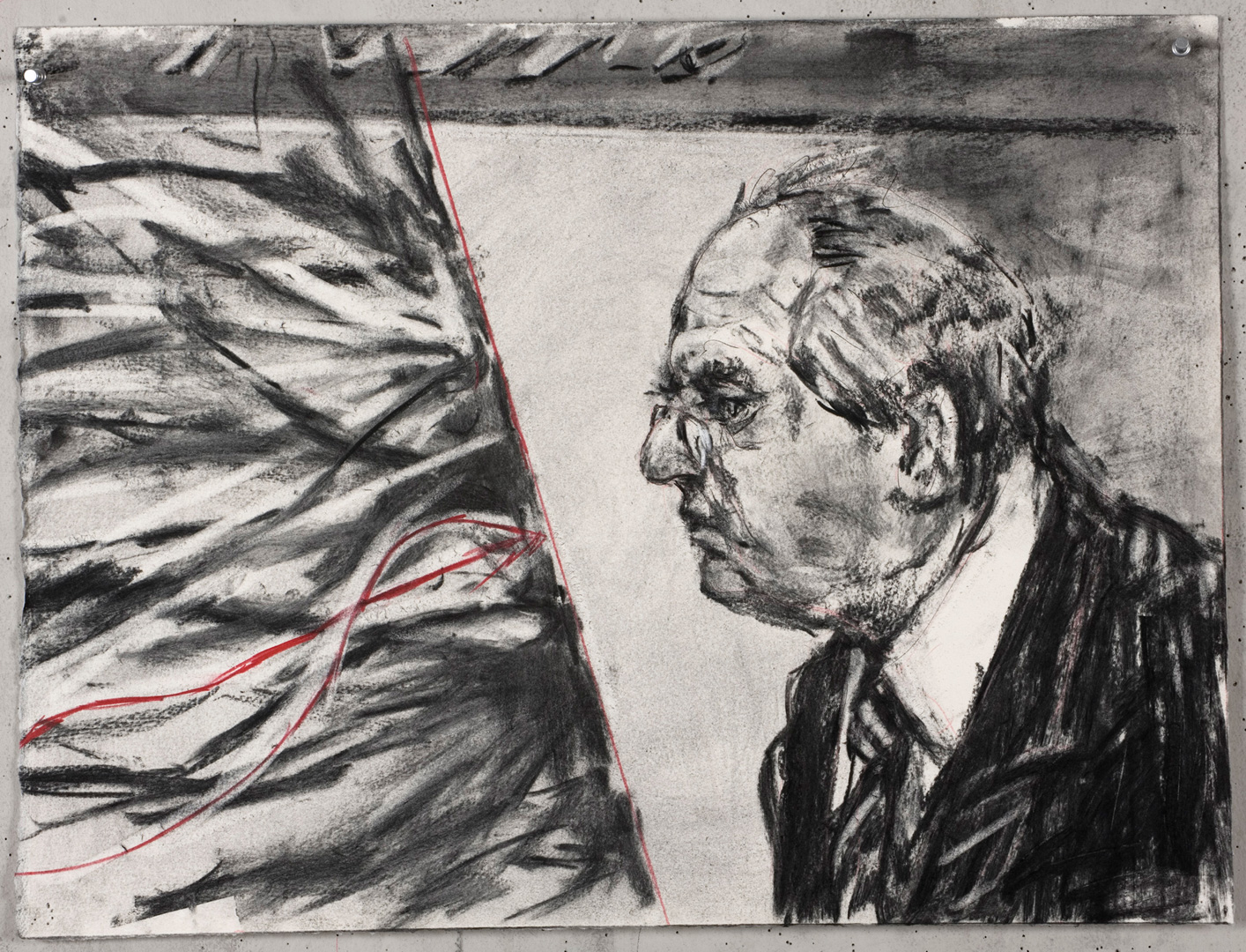 Drawing for 'Other Faces' William Kentridge The Broad