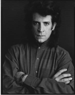 Timothy Greenfield‐Sanders - Portrait of Robert Longo, 1986, black and white photograph