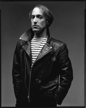 Timothy Greenfield‐Sanders - Portrait of David Salle, 1991, black and white photograph
