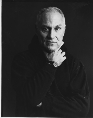 Timothy Greenfield‐Sanders - Portrait of Richard Serra, 1986, black and white photograph