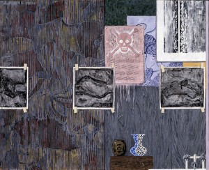 Jasper Johns - Untitled, 1984, encaustic on canvas