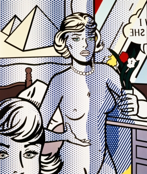 Roy Lichtenstein - Nude with Pyramid, 1994
