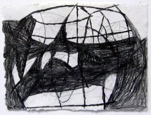Terry Winters - Kink Instability, 1995, graphite on paper