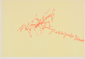 Joseph Beuys - sich selbst (Oneself), 1977, offset print on cardstock