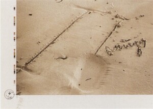 Joseph Beuys - Sandzeichnungen (Sand Drawings), 1978, duotone offset print on offset paper