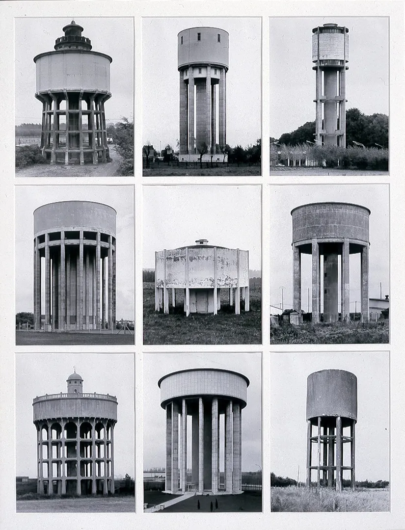 Water Towers - Bernd and Hilla Becher | The Broad