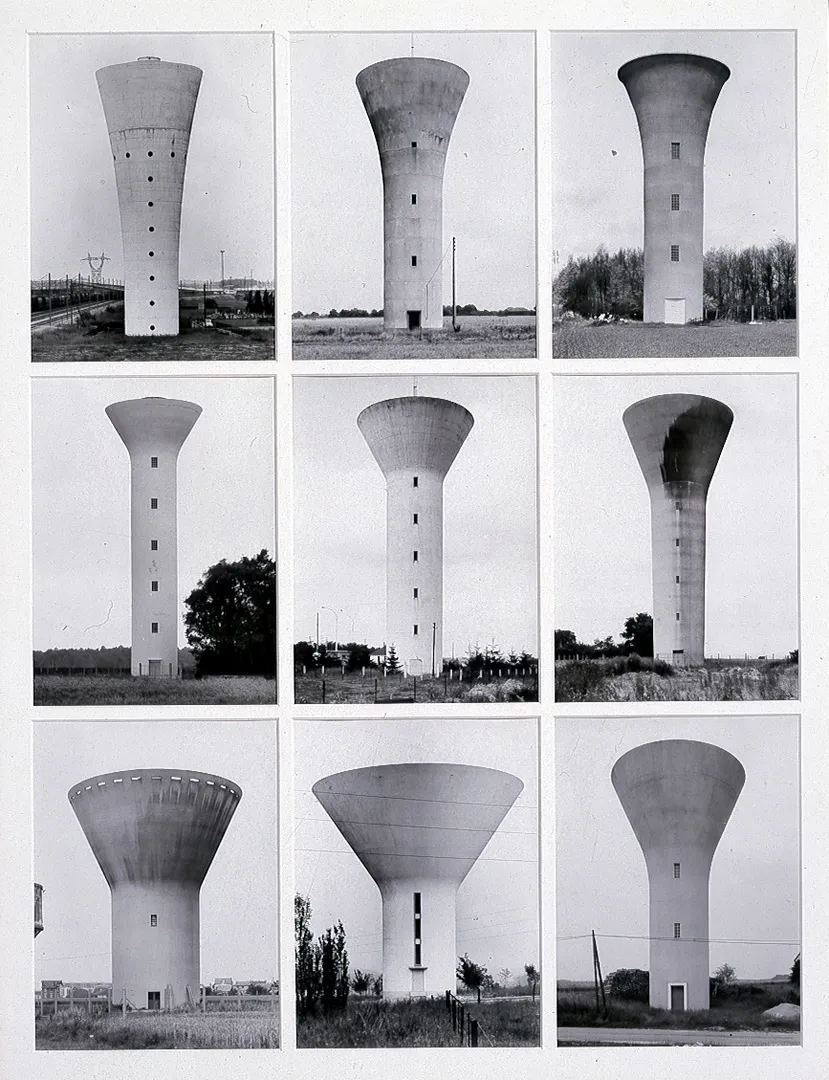 Water Towers - Bernd and Hilla Becher | The Broad