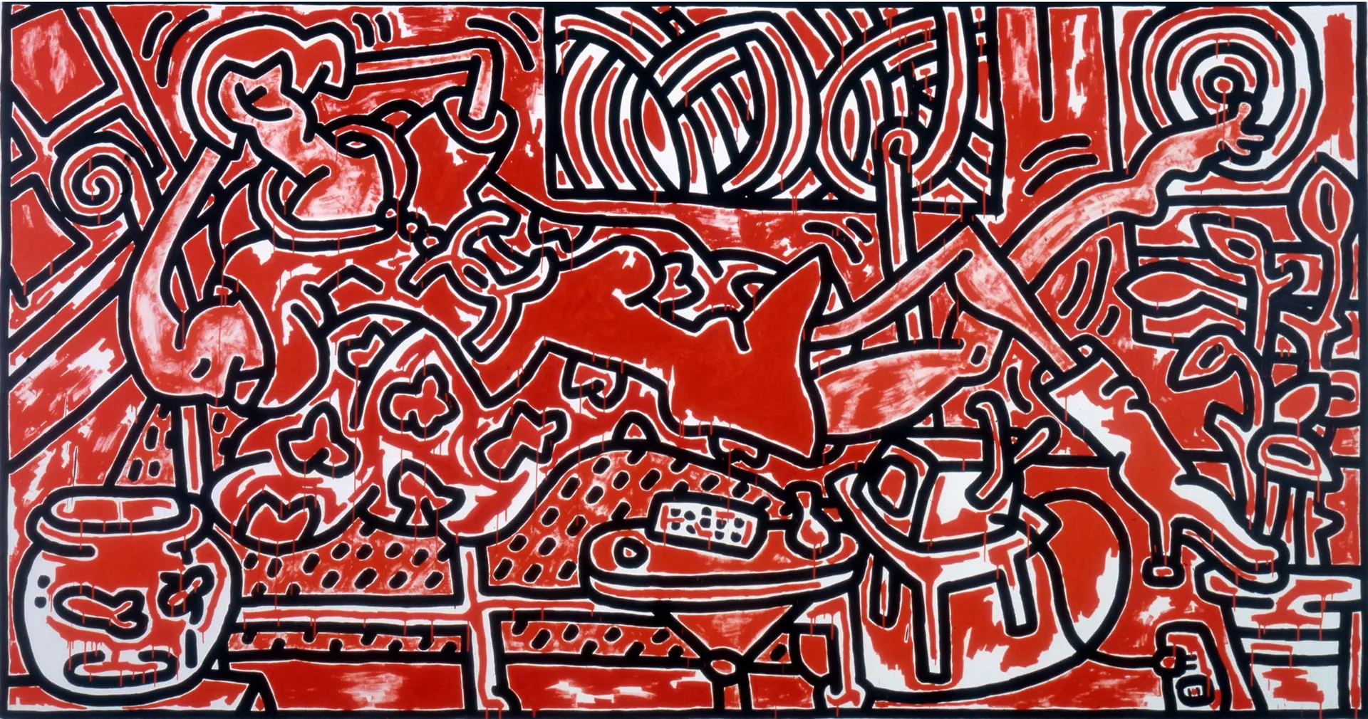 Red Room - Keith Haring | The Broad