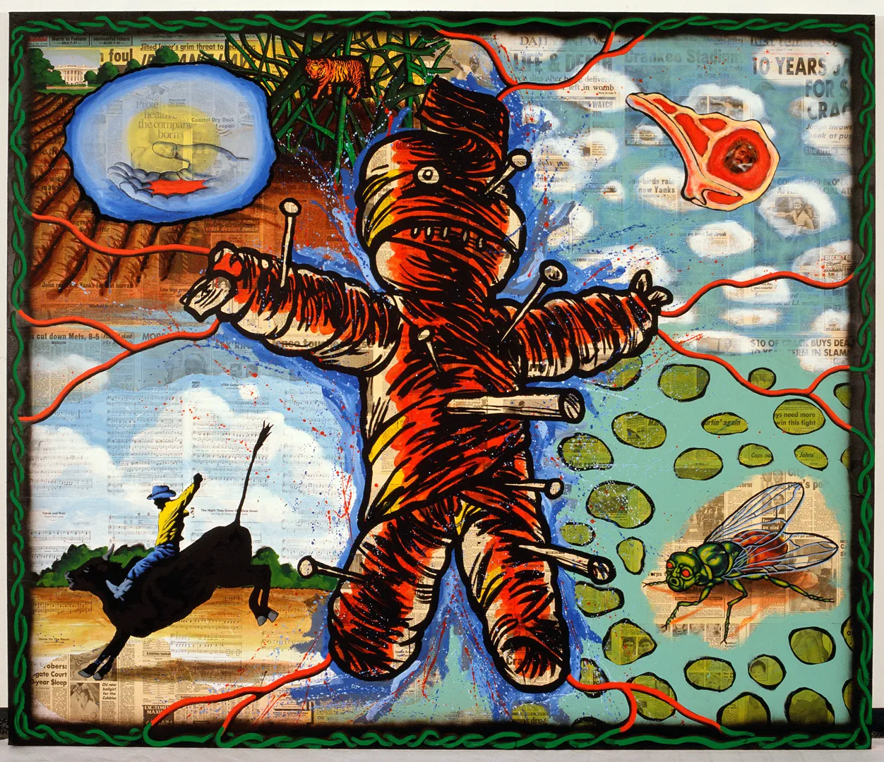 The Newspaper as National Voodoo: A Brief History of the U.S.A. - David  Wojnarowicz